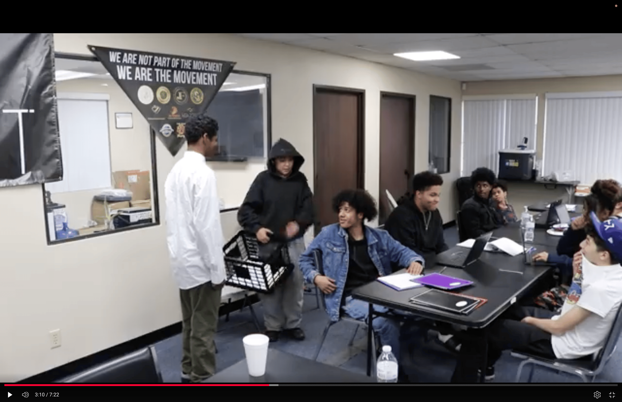 Behind the scenes cast and crew of Determination film