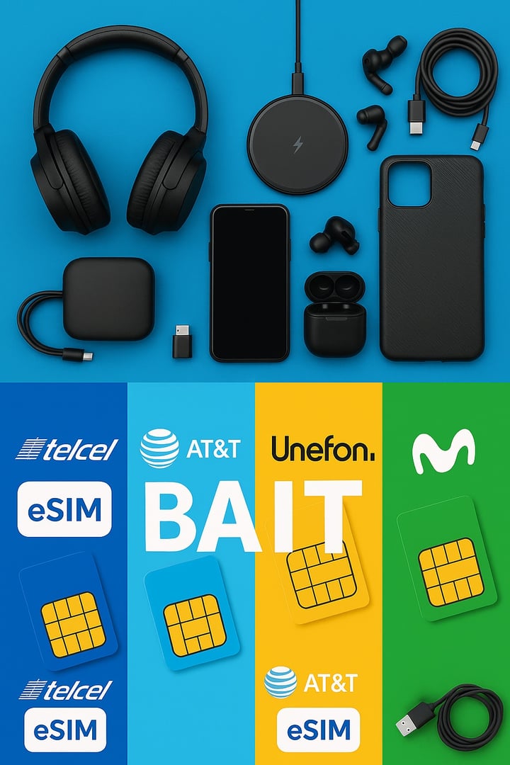 Chips y accesorios de telecomunicaciones - productos disponibles para distribuidores