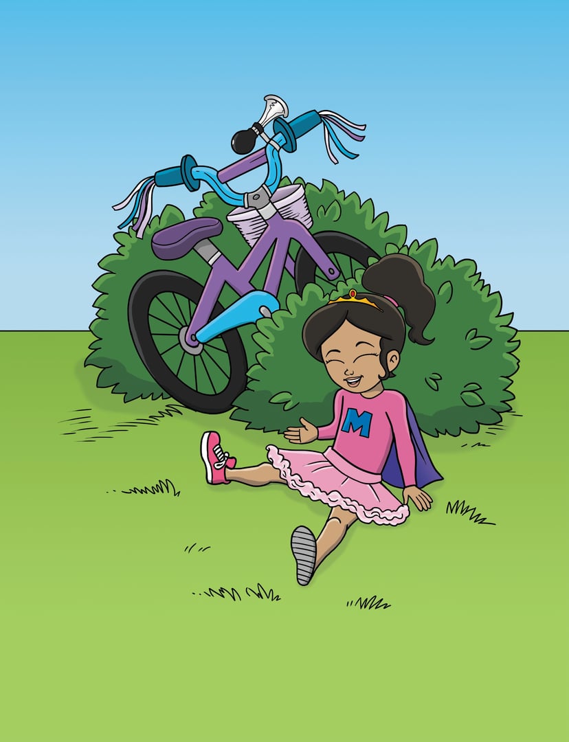 Merle the Traveling Girl character