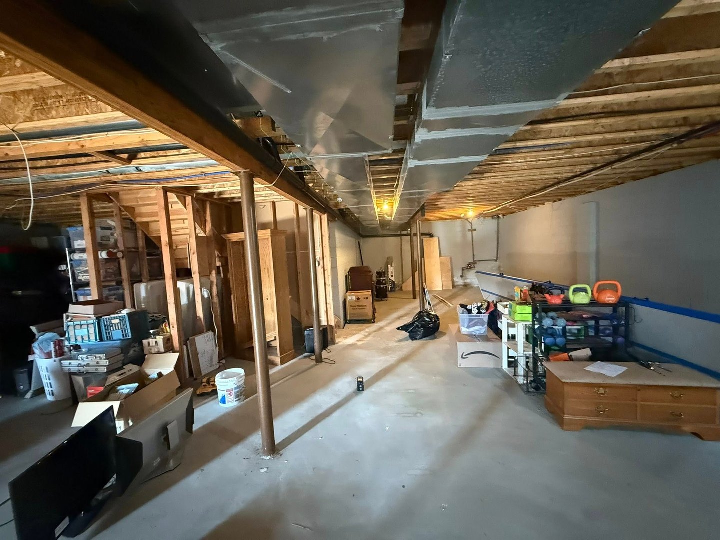 Drywall installation process