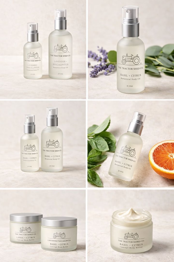 The Tractor Shed Co. botanical body oil