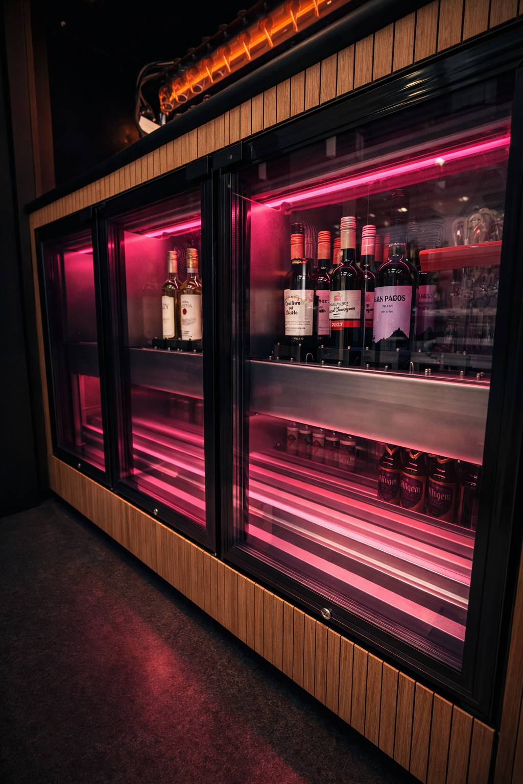 Barry cooling system for beverage automation