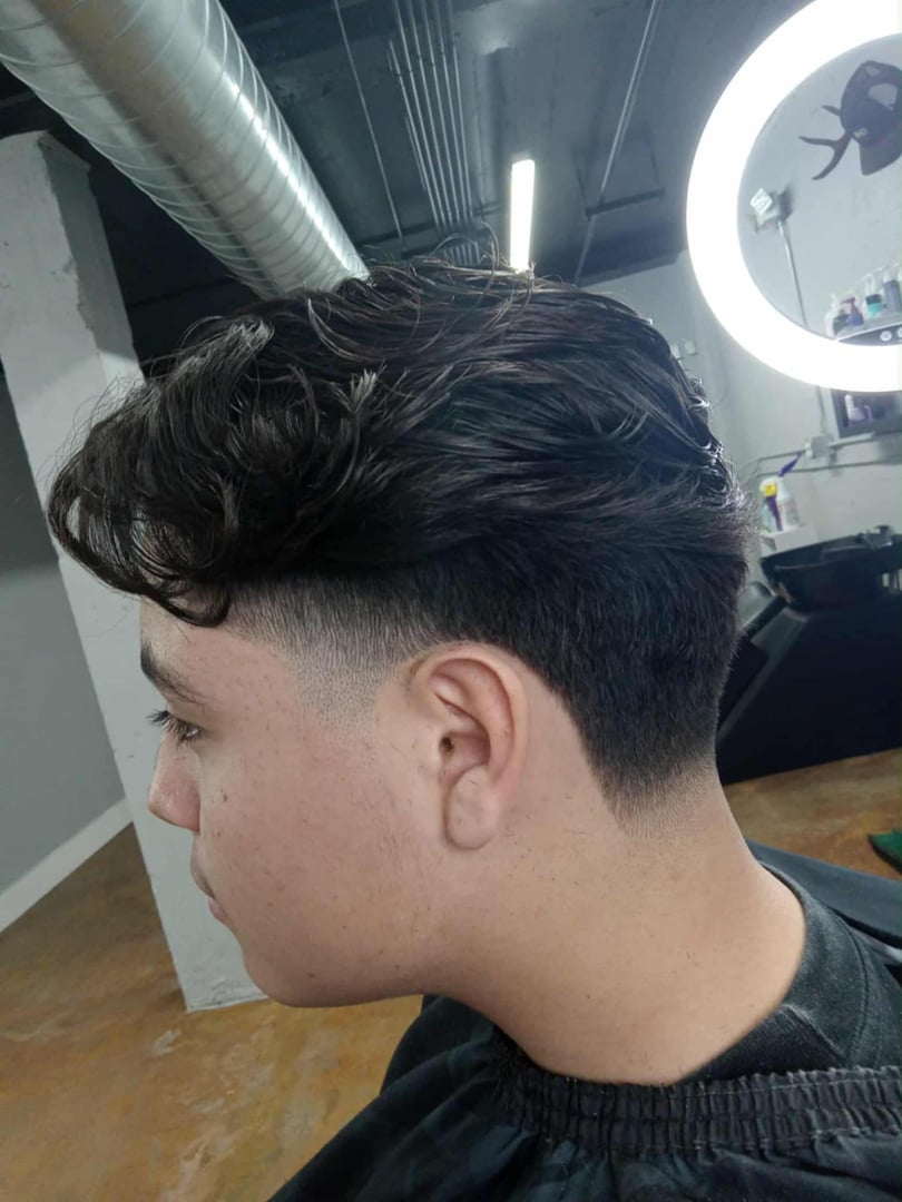 Austin Mitchell haircut