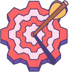 Forecast Accuracy Target Goals Icon