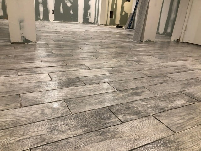 Hardwood flooring installation