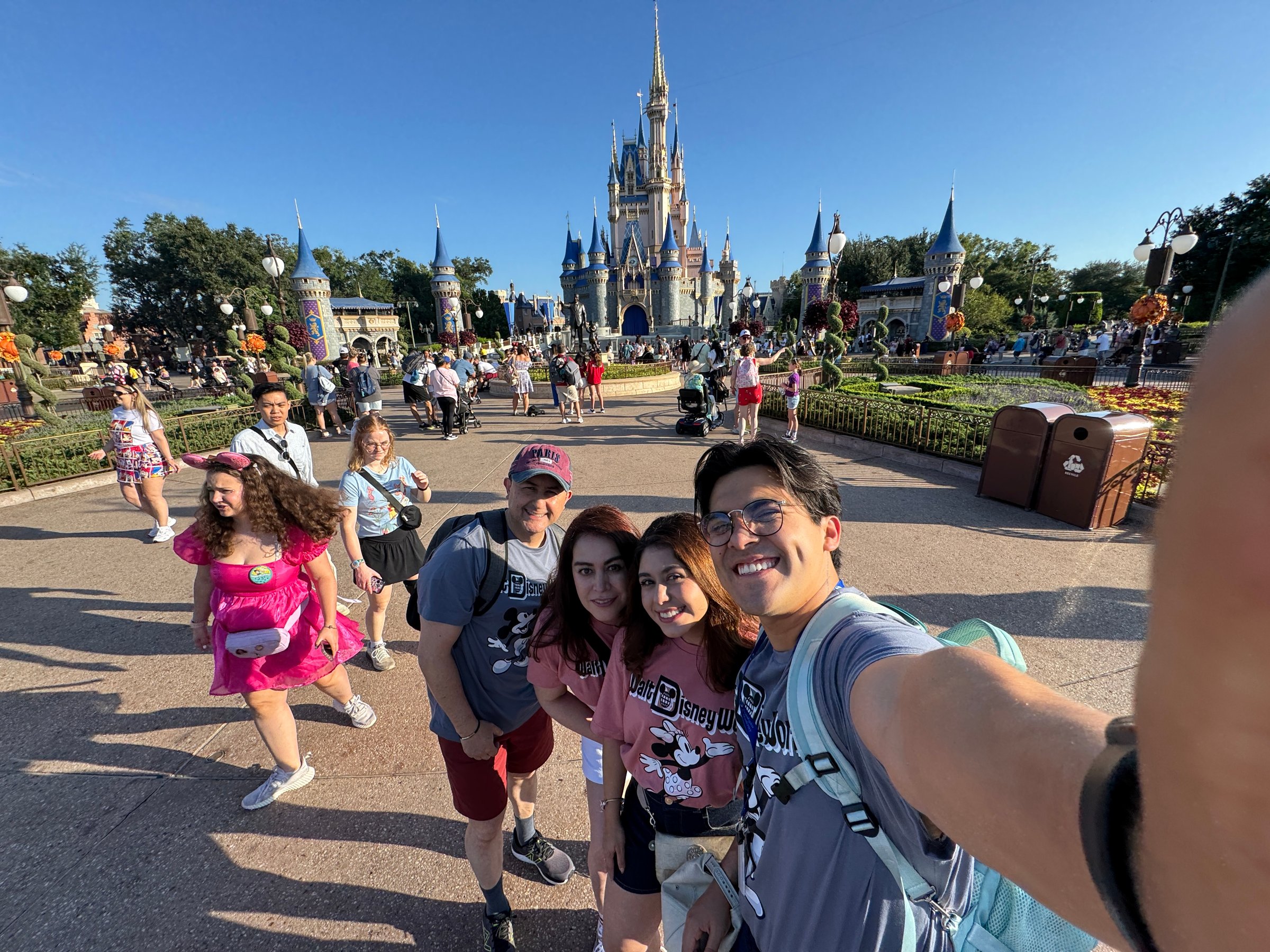 Familia Garduño disfrutando su experiencia de viaje con Dream Makers