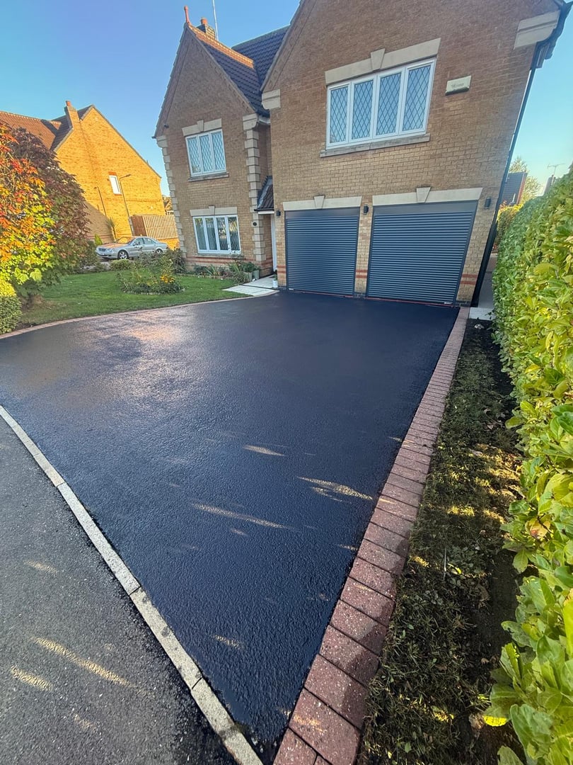 Driveway restoration completed