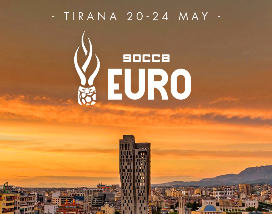 Socca EuroCup 2026 - Tirana, Albania - 20th to 24th May 2026