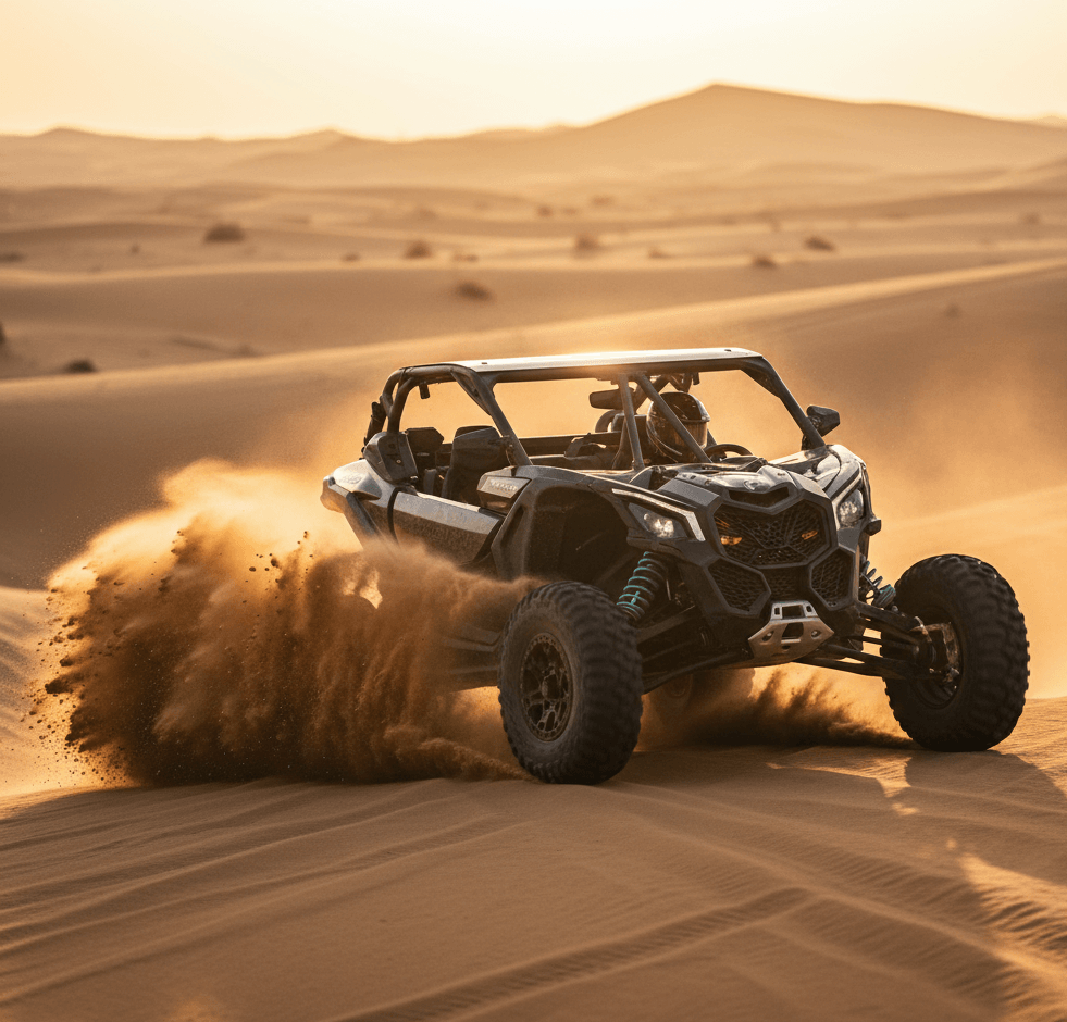 Can-Am Maverick X3 Front View Dune Adventure