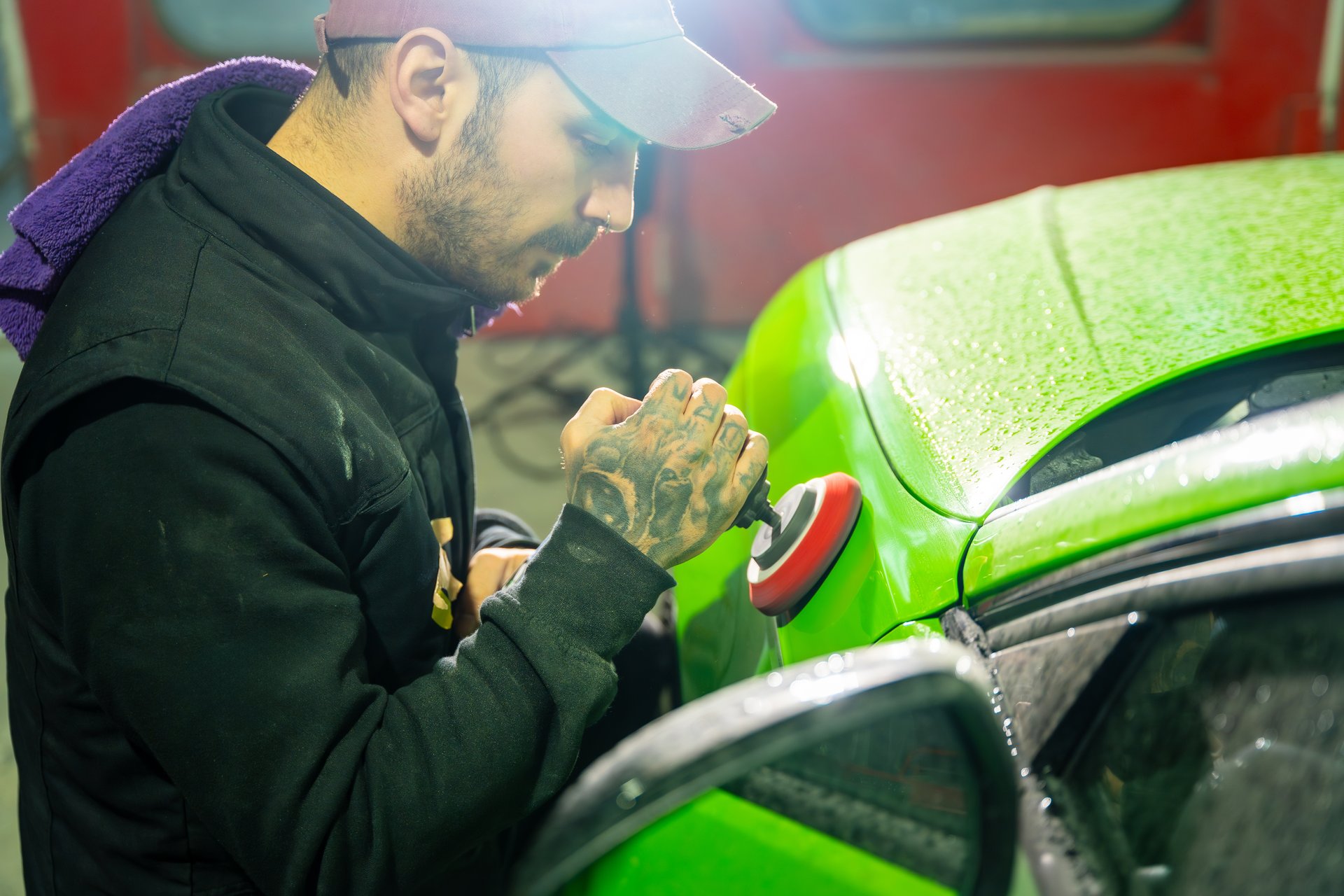 Car exterior detailing