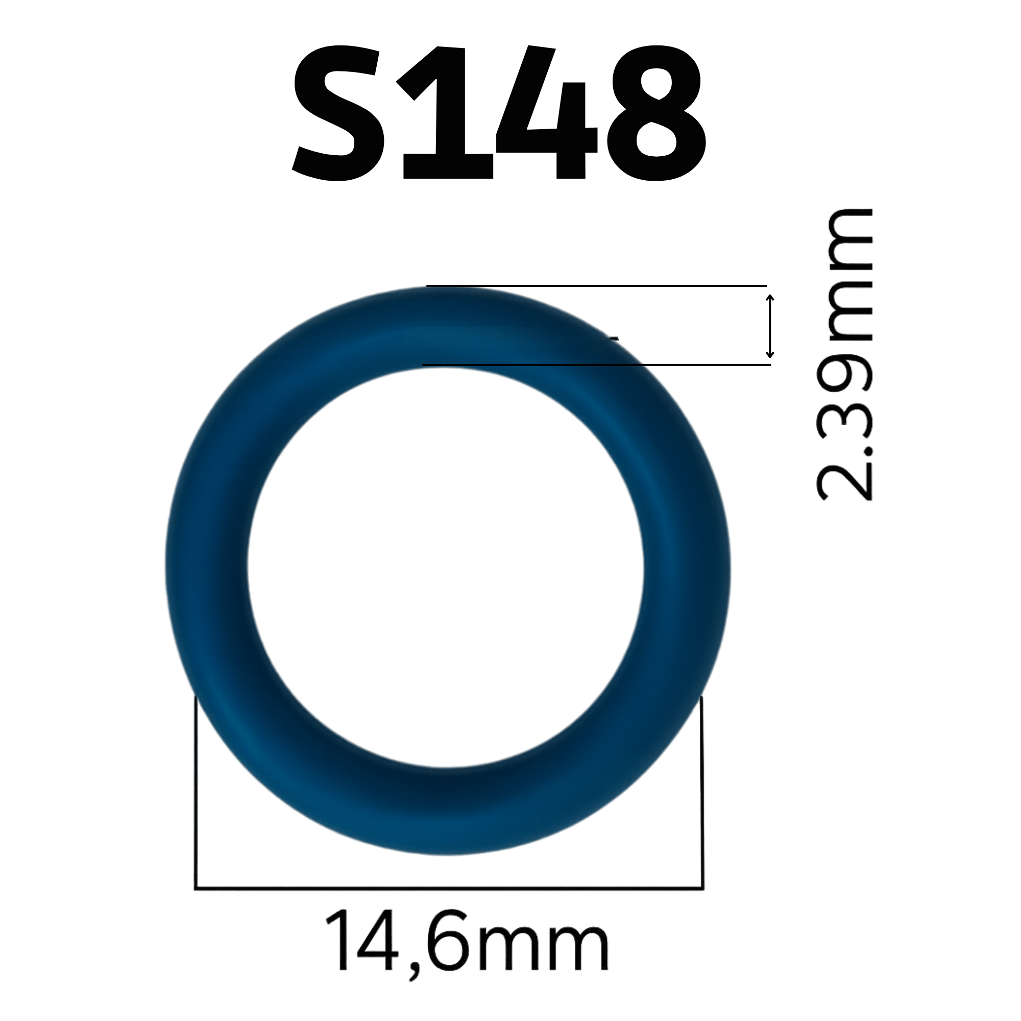 S148 Sello Intermedio Inyector Jetta