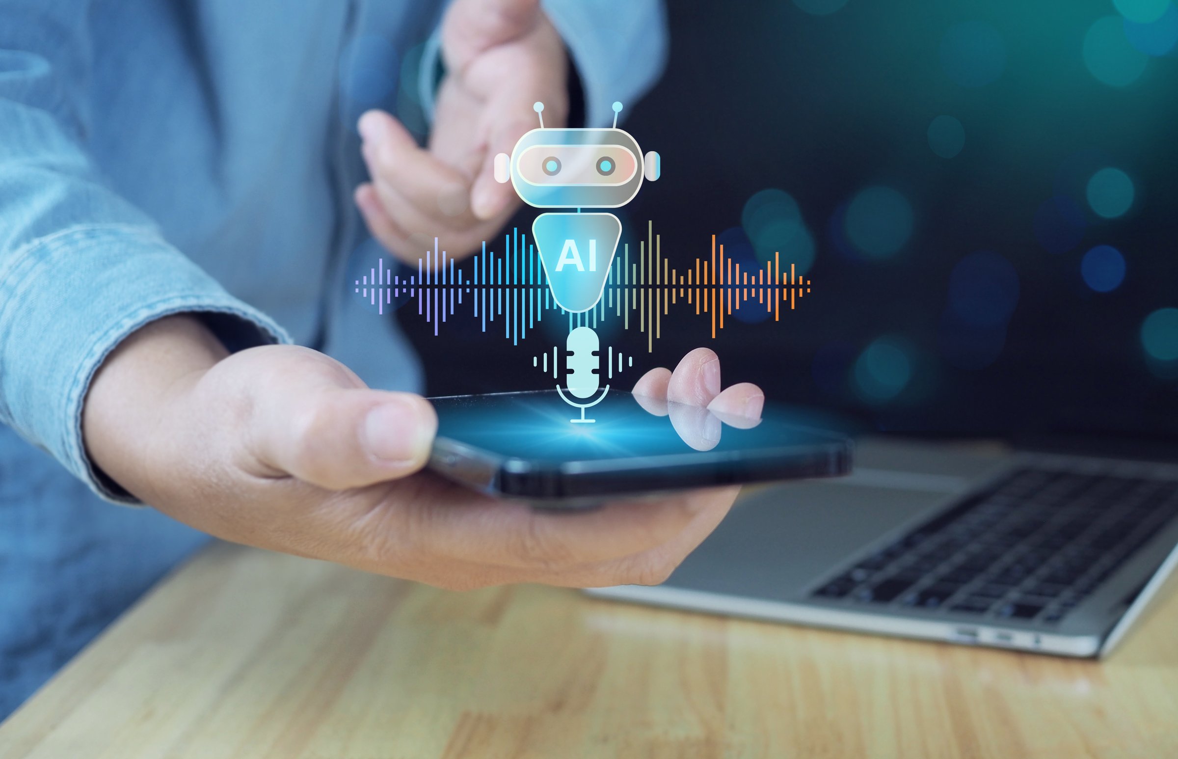 AI chatbot assisting with automated lead qualification