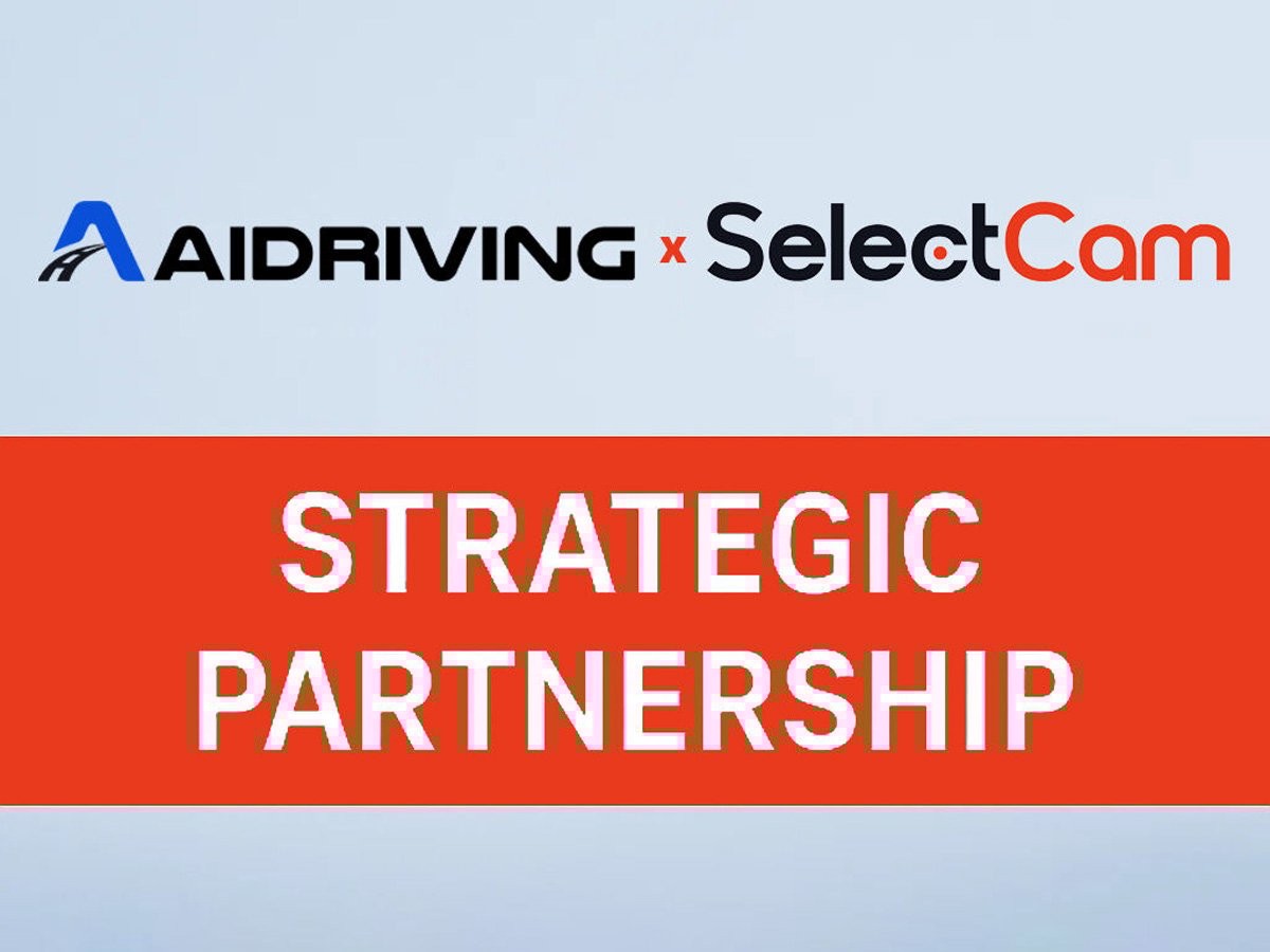 Aidriving SelectCam AI Video Telematics Strategic Cooperation