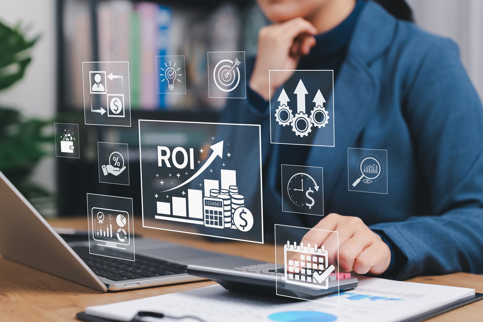 Cost per lead and ROI growth from optimized digital marketing campaigns