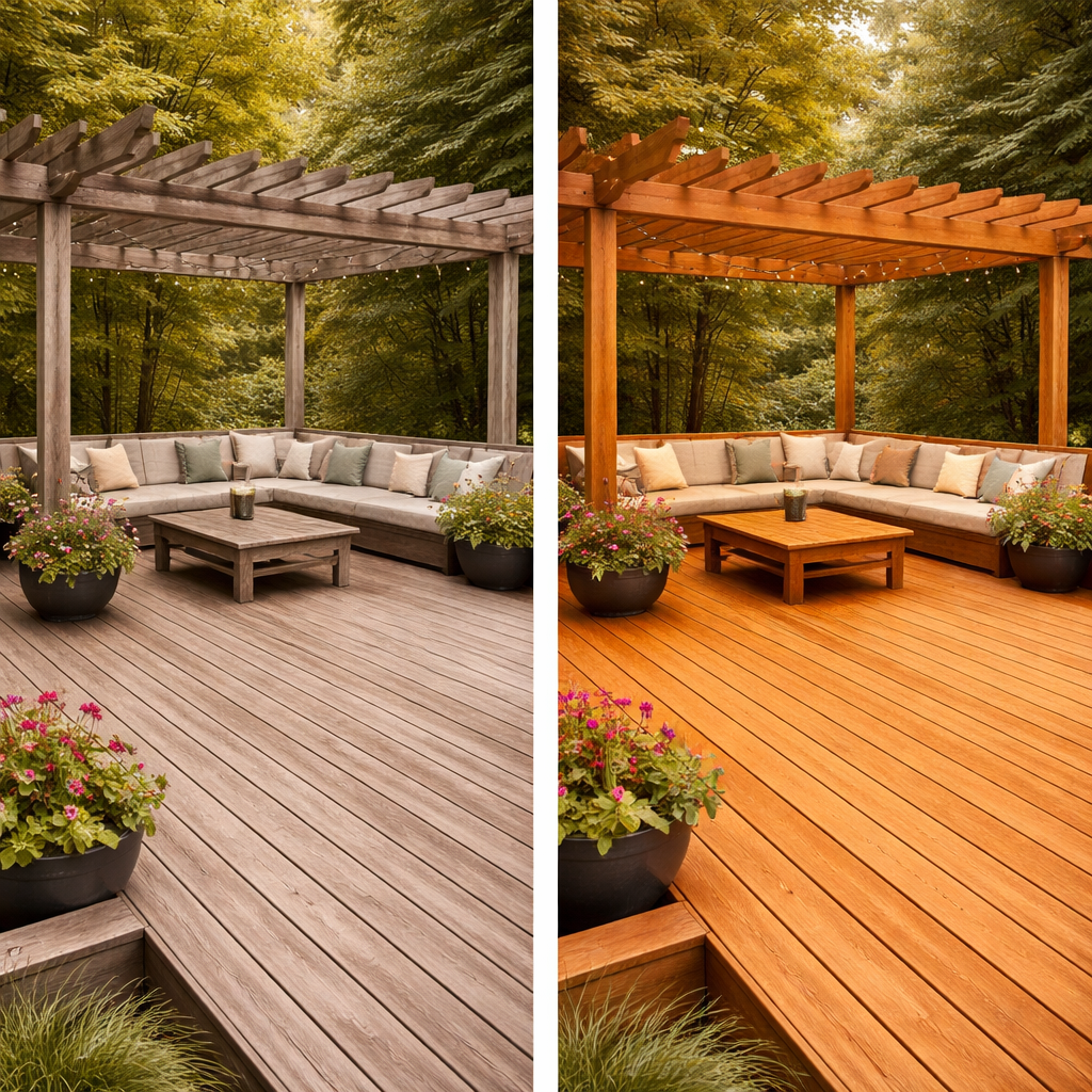 Deck restoration project