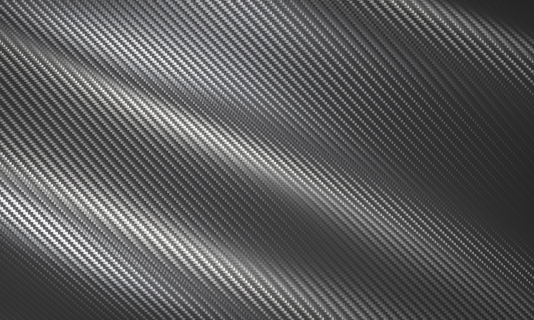 Abstract background showing a wavy carbon fiber texture reflecting light