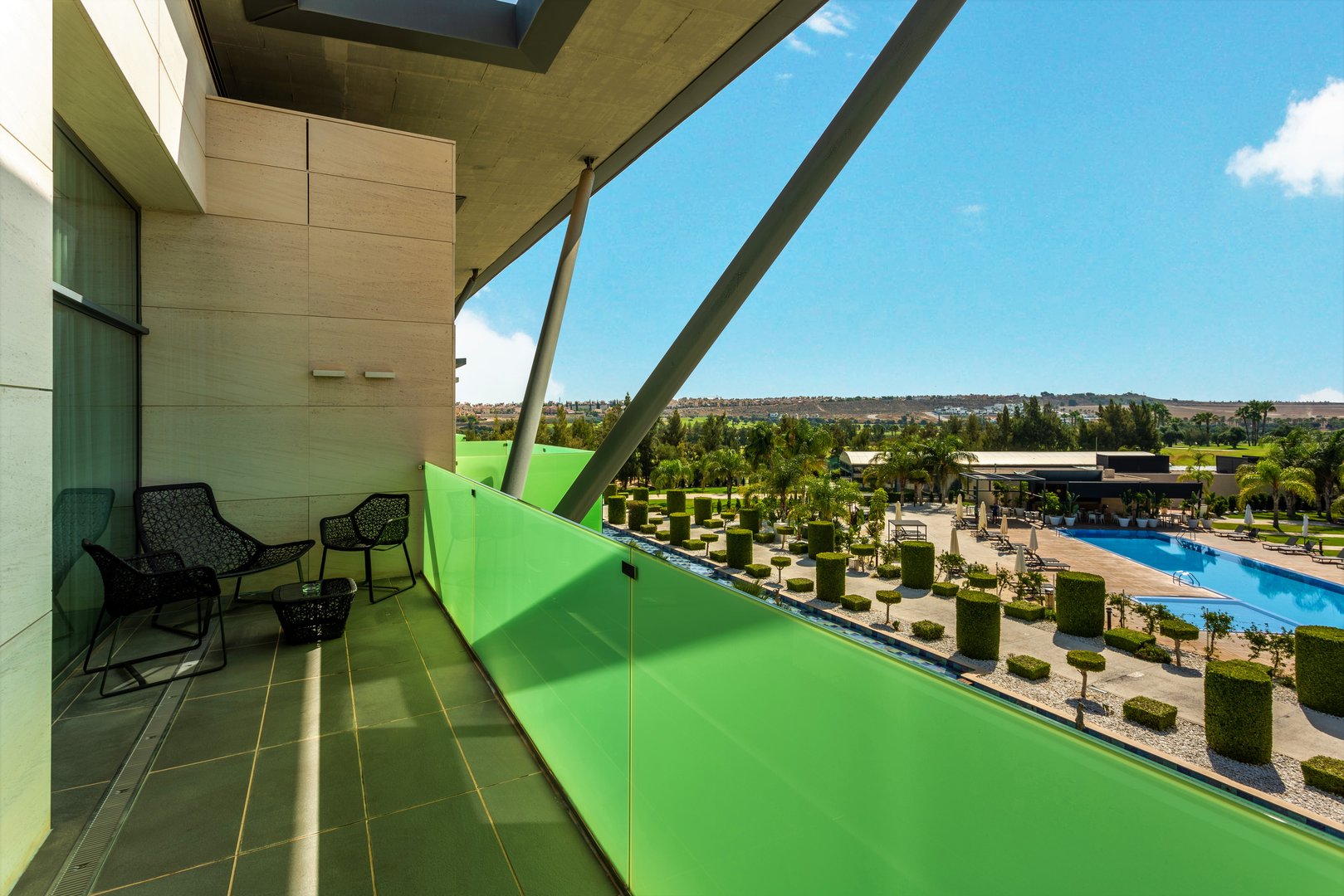 Junior suite balcony La Finca