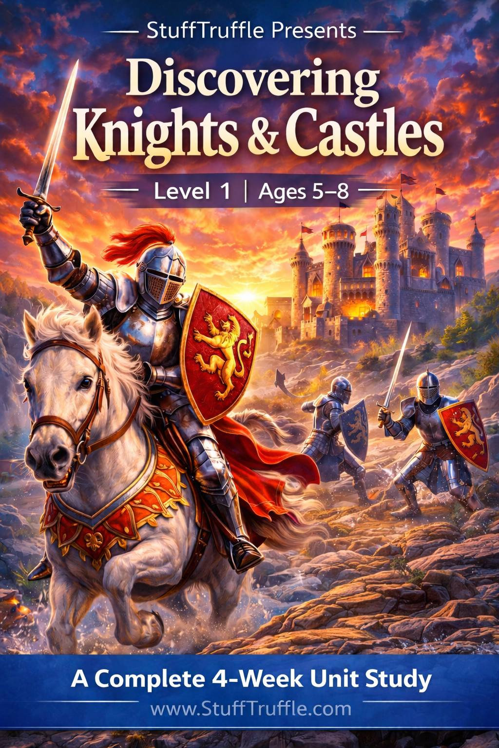 Discovering Knights and Castles cover