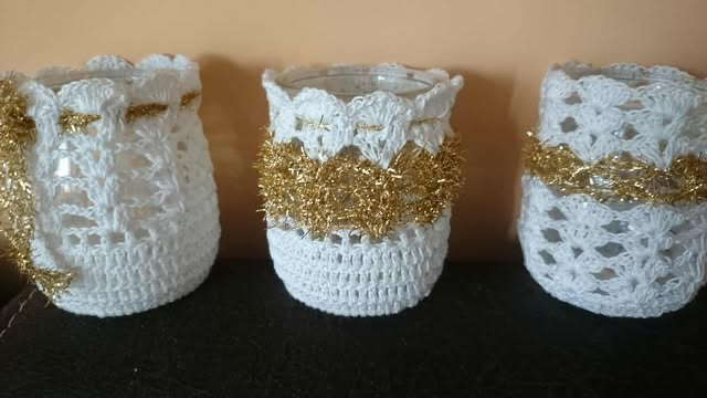 Dekoracja szydełkowa