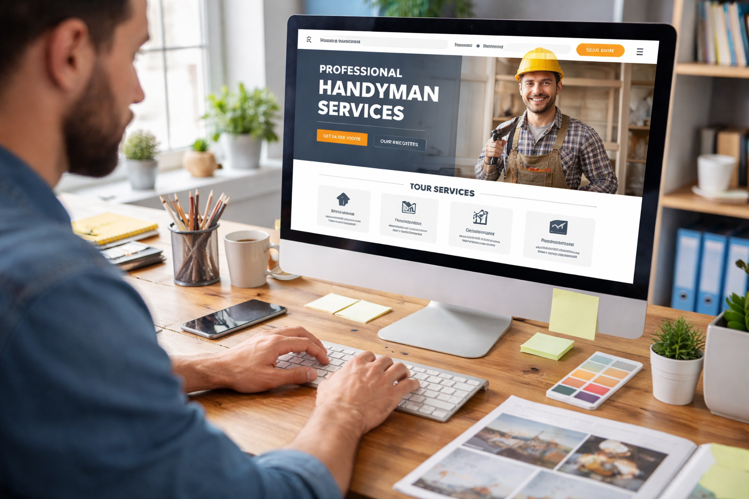 Handyman services website