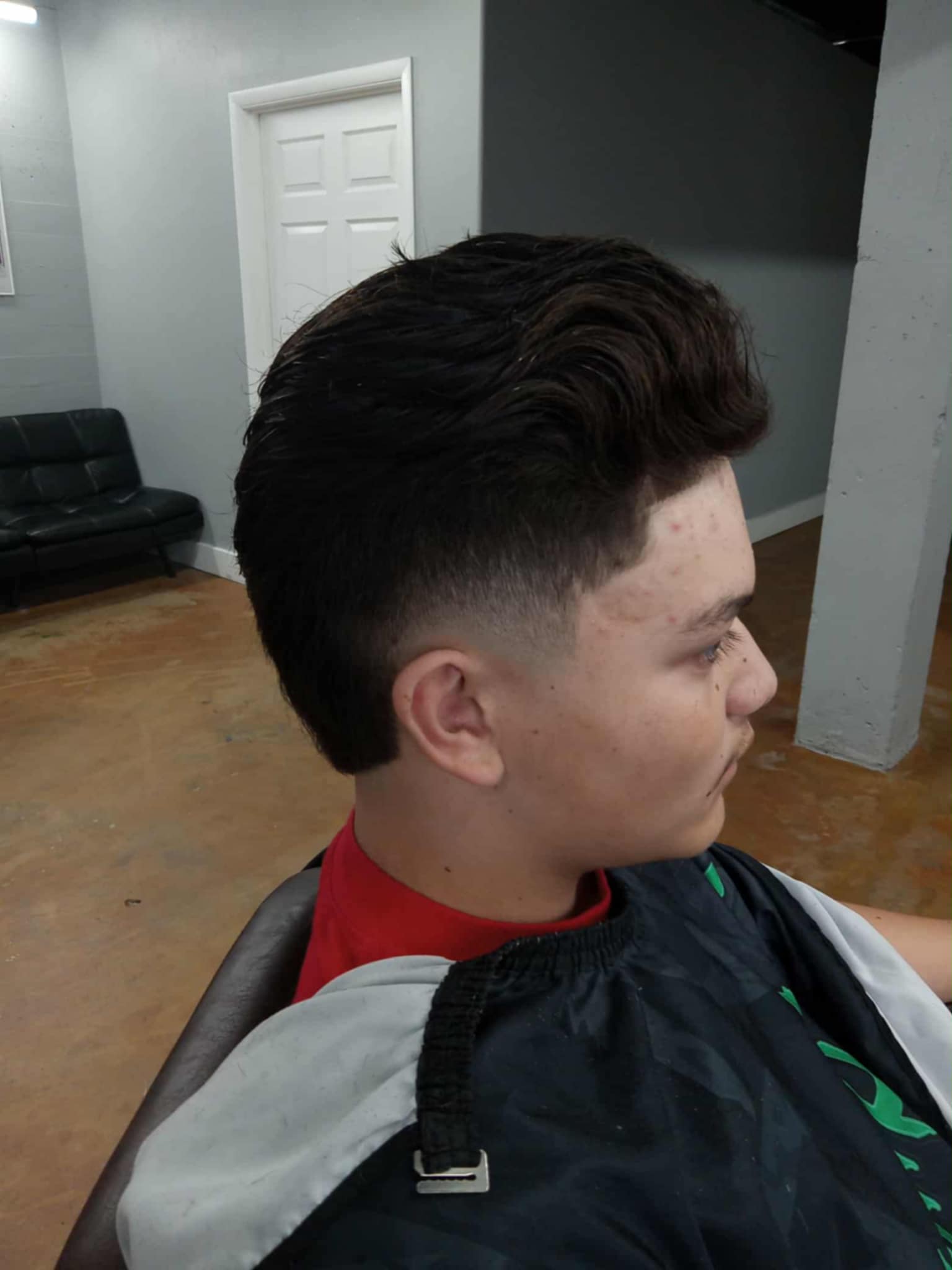 Austin Mitchell haircut