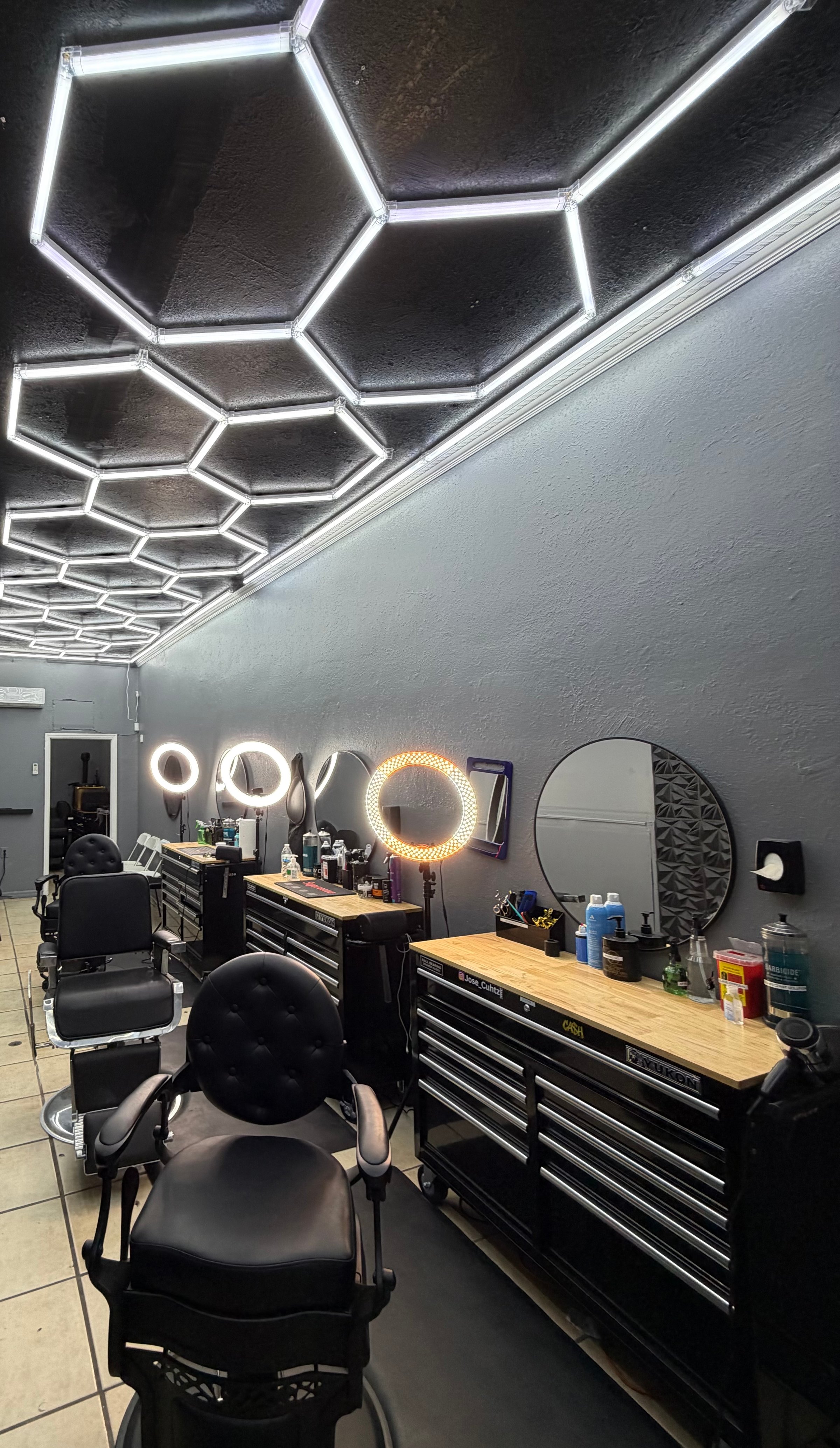 The Peoples Barbershop Interior