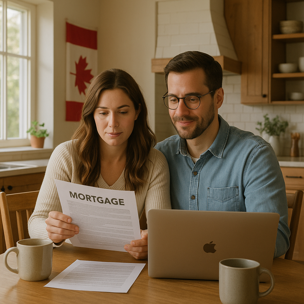 Bank of Canada Rate Cut - Canadian homeowners reviewing mortgage rates Canada and refinance options for 2026