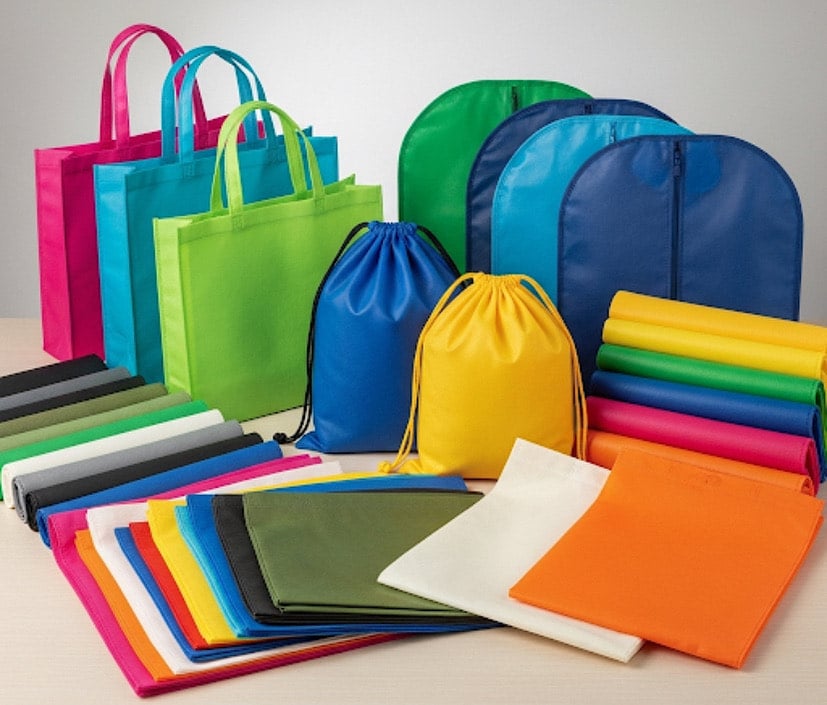 Variedad de bolsas ecológicas