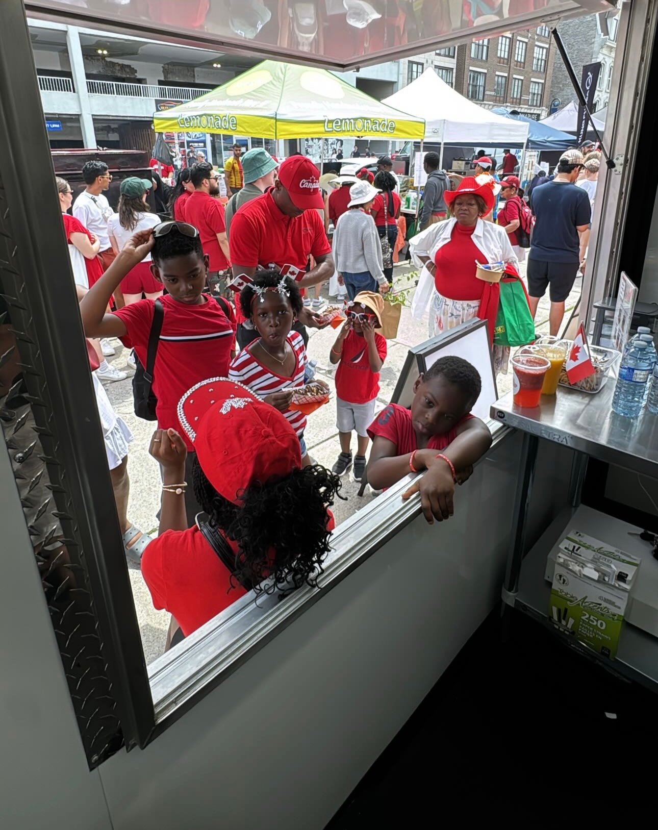 Mini Pancakes at ByWard Market on Canada Day