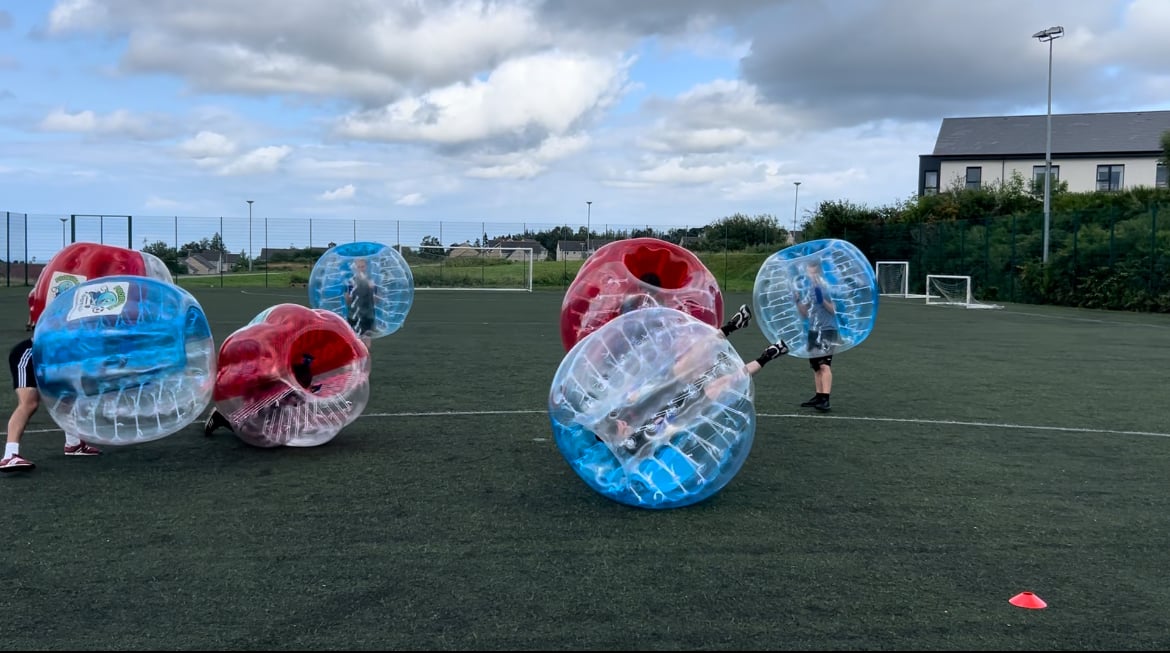 Thrilling bubble football gameplay from ProBubble Football