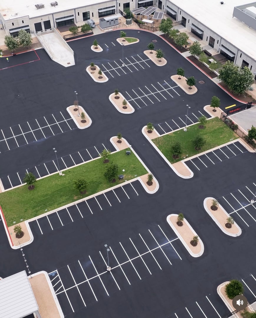 Commercial asphalt project