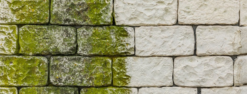 Laser rust cleaning facade