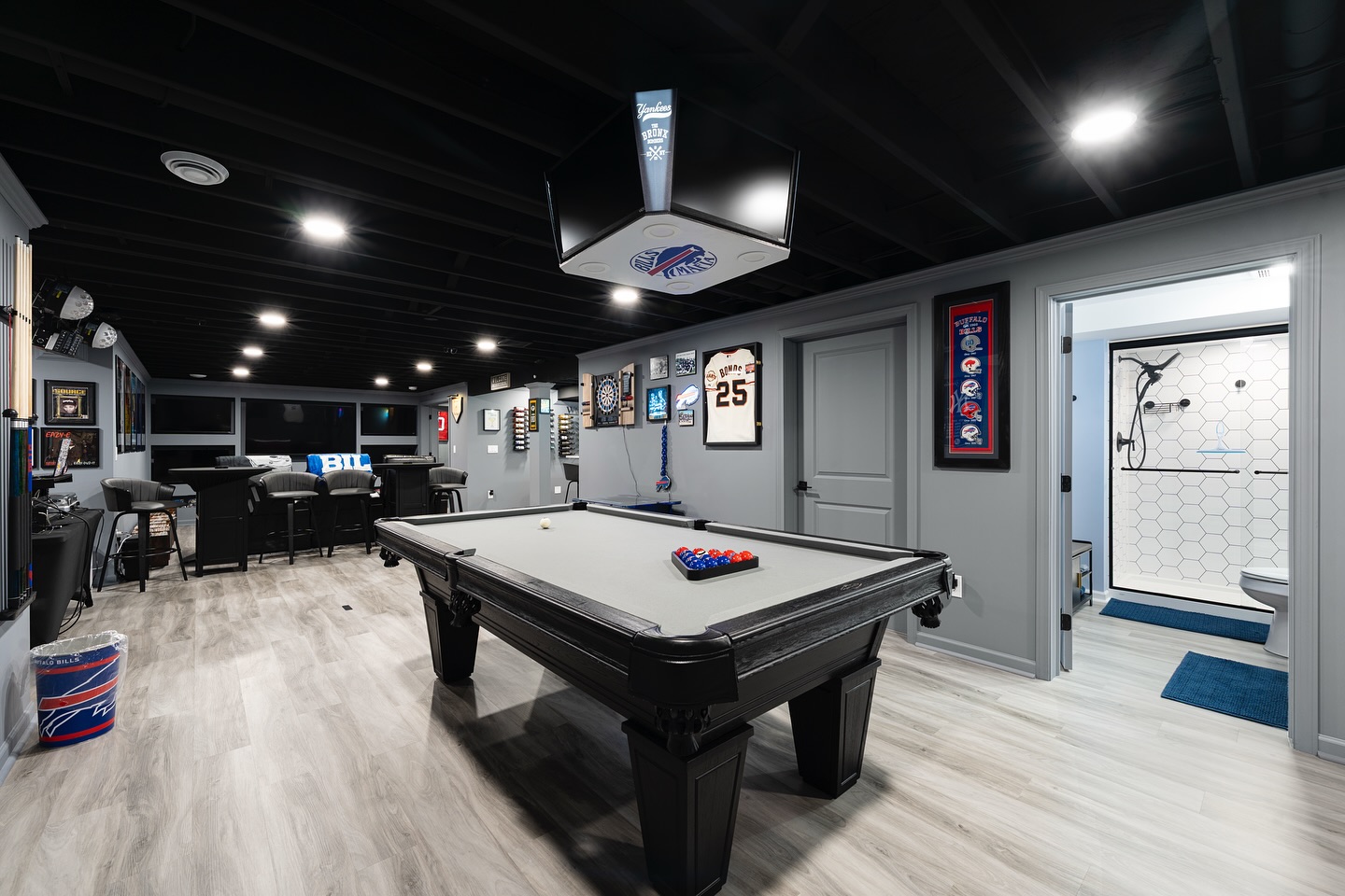 Basement project background