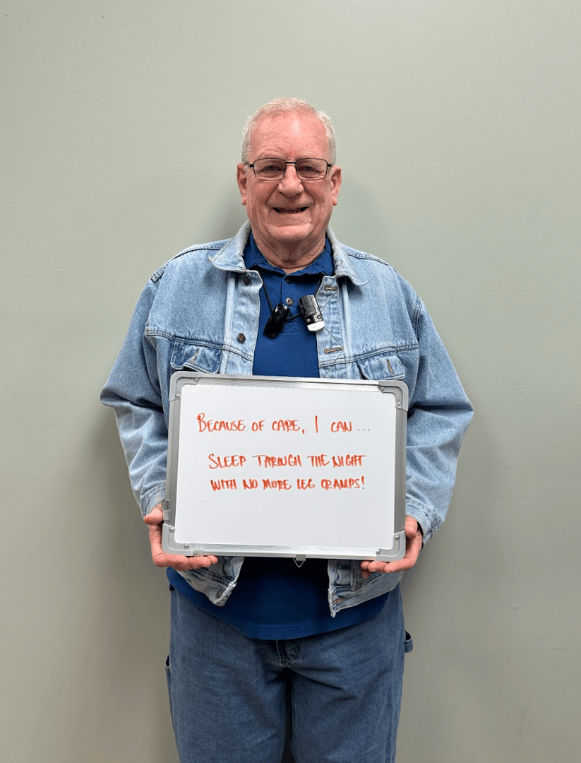 Patient success story showing real results from neuropathy treatment