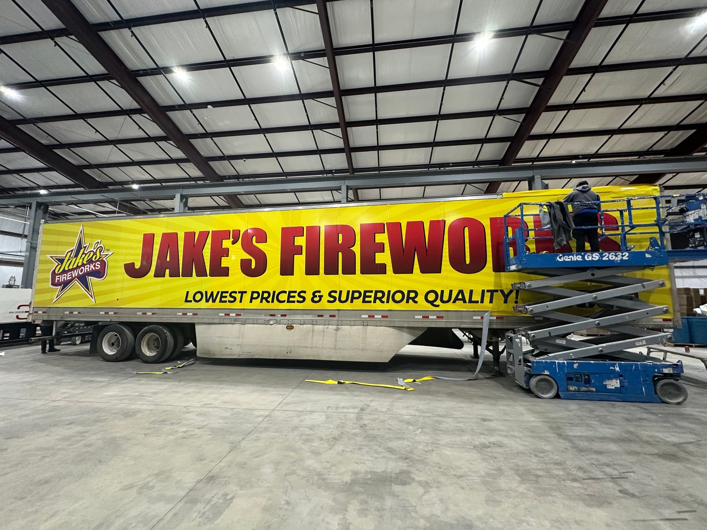 Fleet vehicle branding - The Wrap District installation