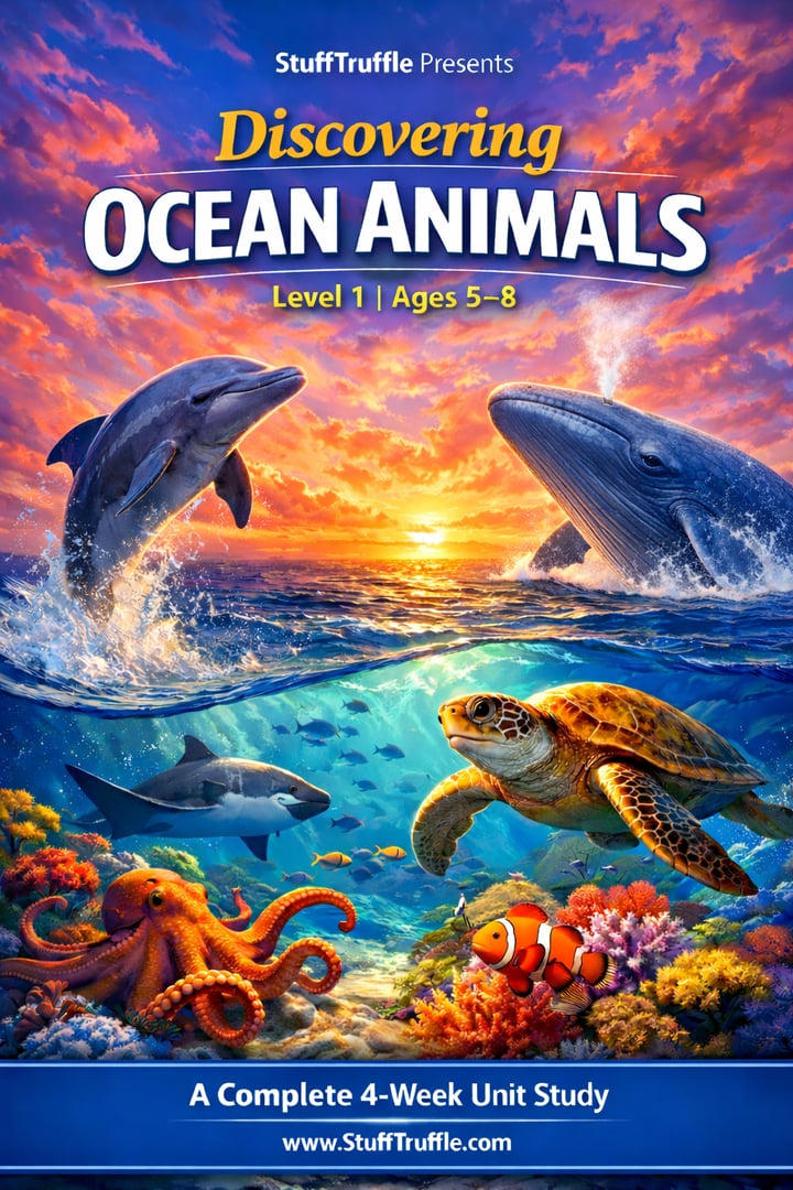 Discovering Ocean Animals cover