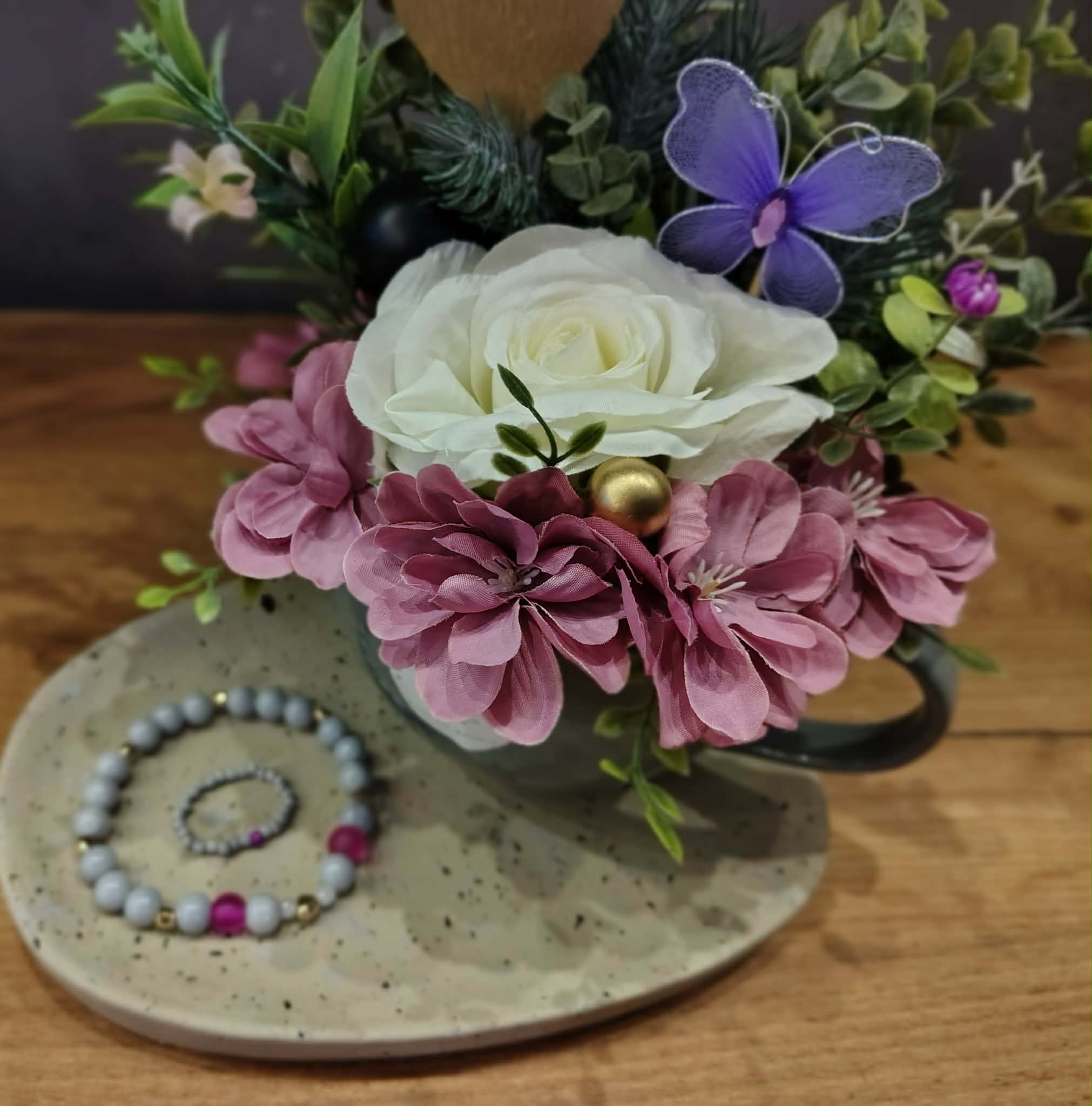 Flower Box z zestawem biżuterii