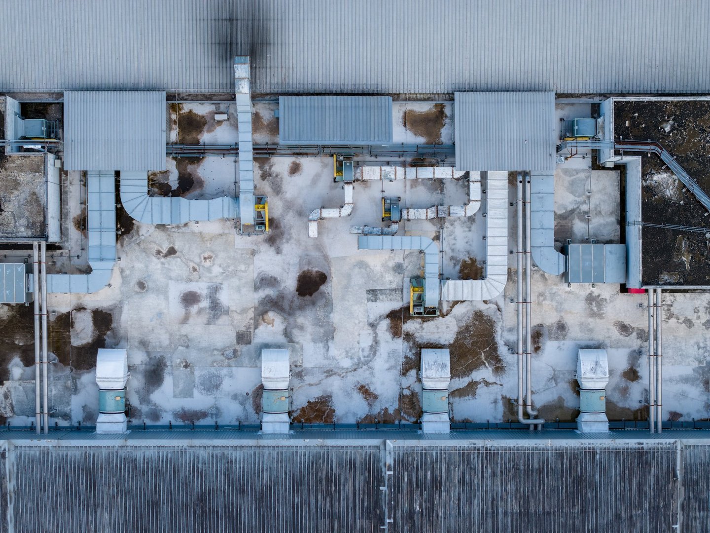 Factory roof waterproofing failure