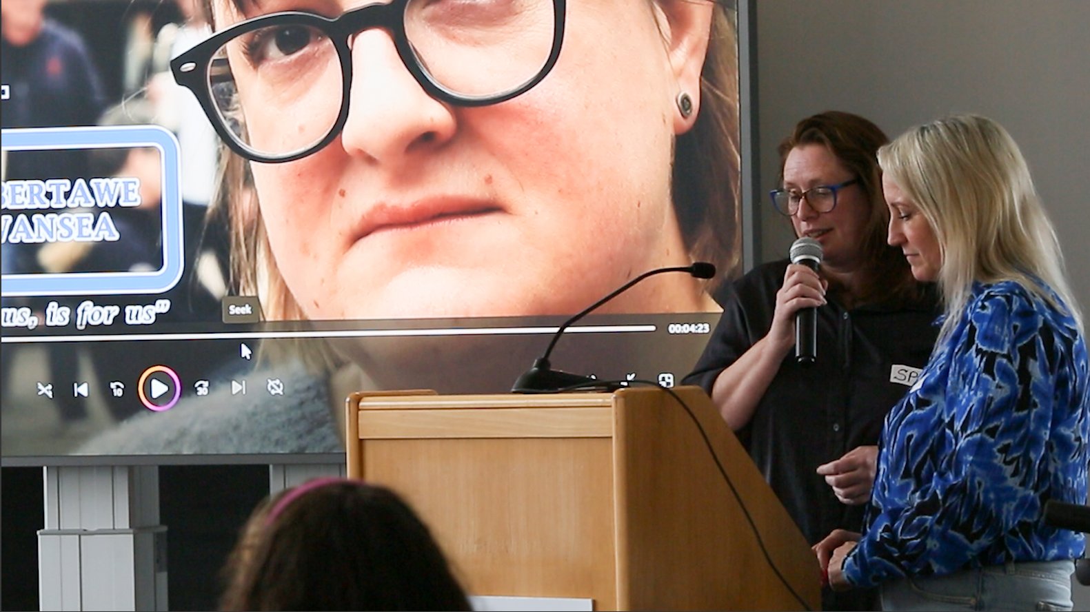 Community storytelling session