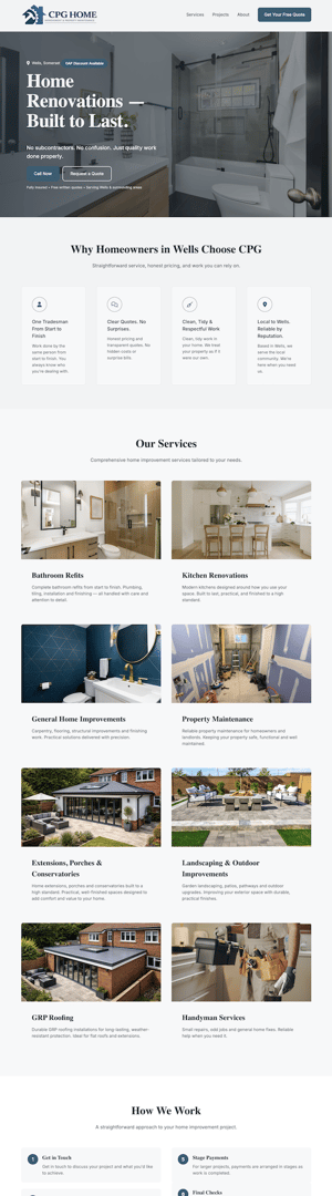 Home improvement website