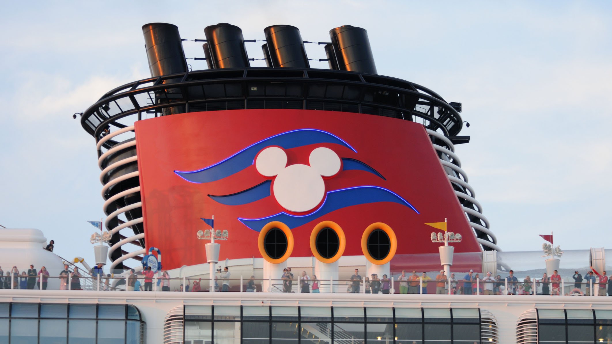 Disney Cruise at sea