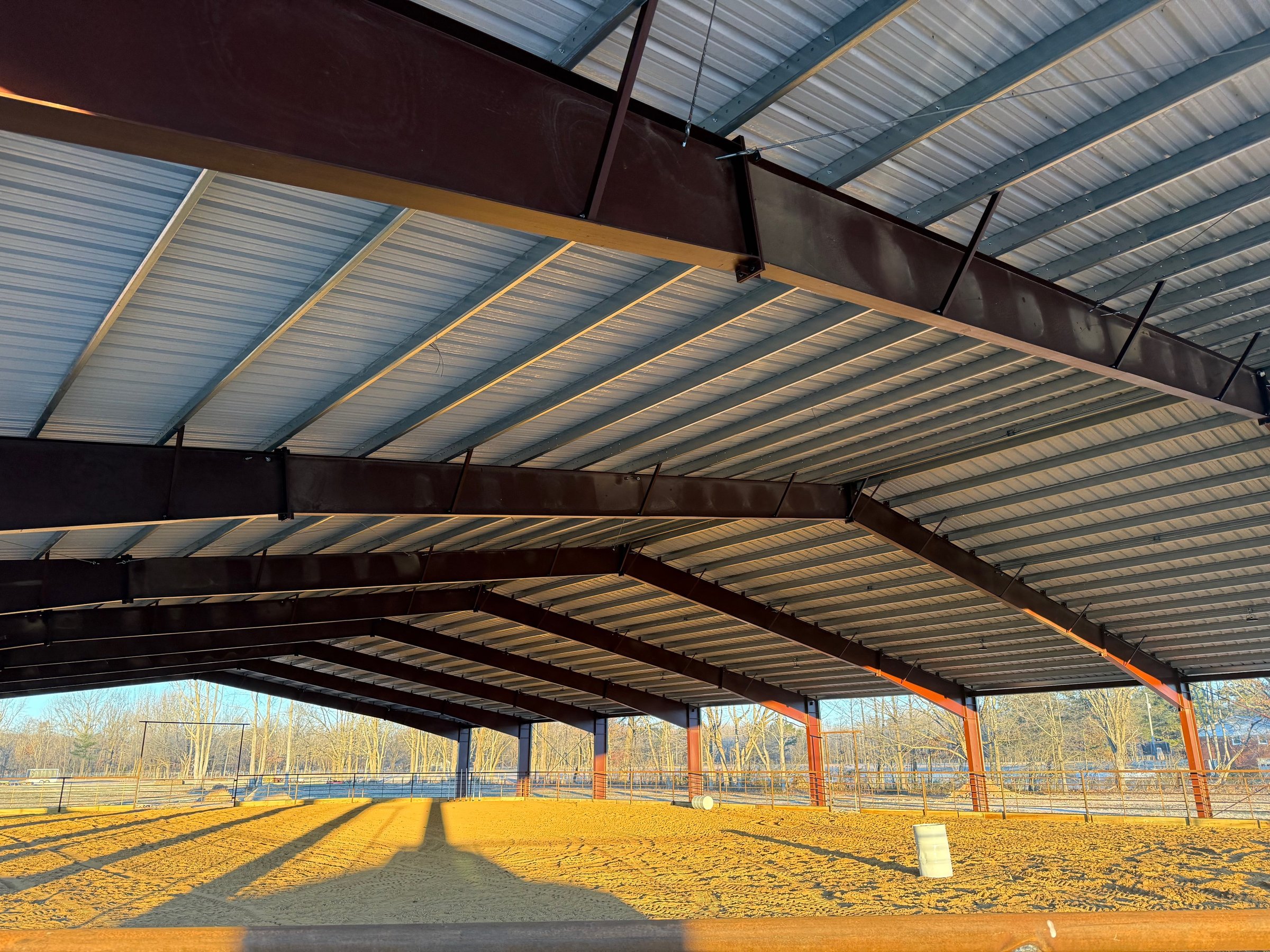 Blu Equine covered arena