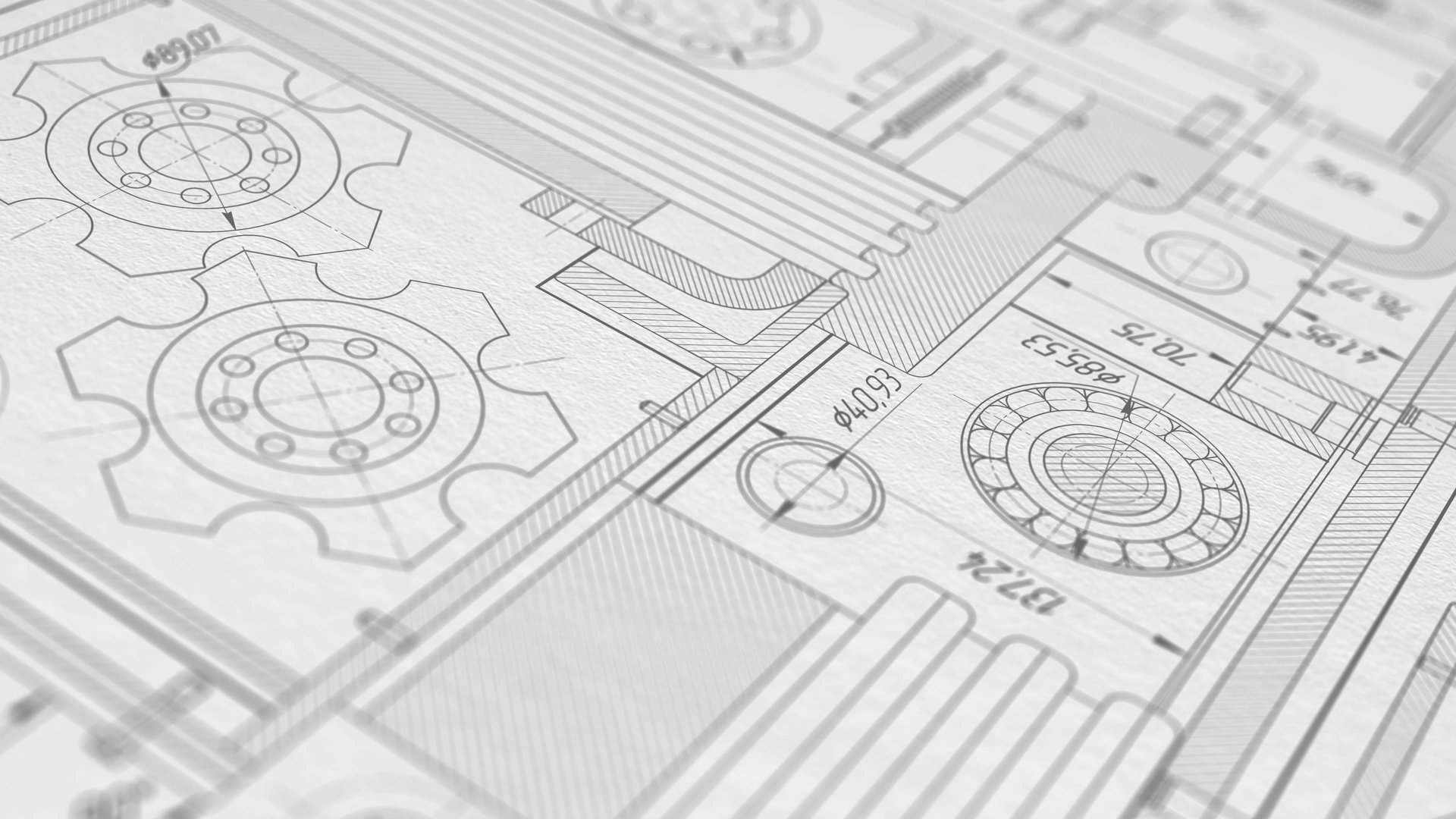 Engineering industrial background.Technical drawing .Technology banner.