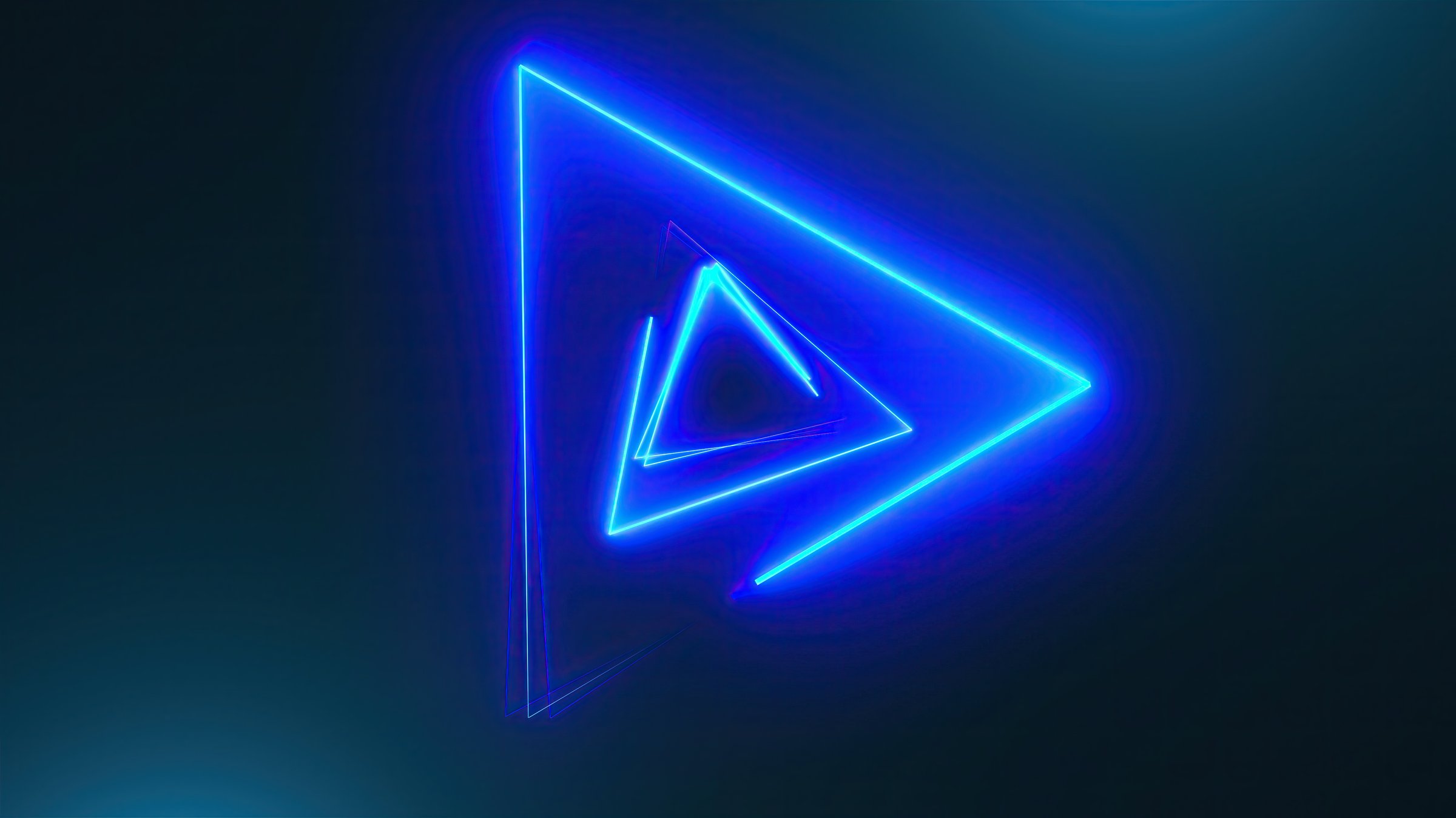 Neon tunnel background