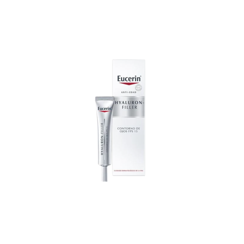 EUCERIN HYALURON FILLER CONT. DE OJOS SPF 15+ 3X EFFECT