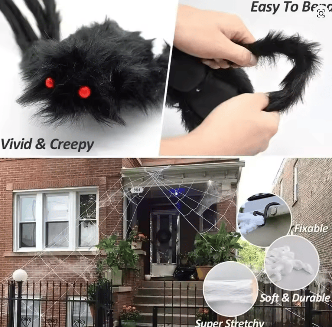 Spider Halloween Decoration Outdoor/Indoor Decor