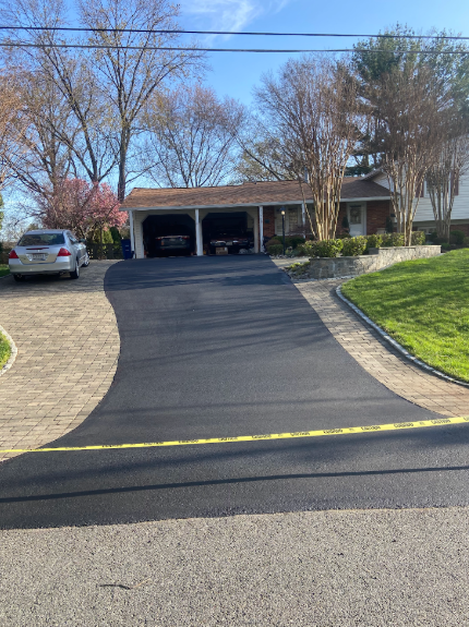 Driveway sealing project
