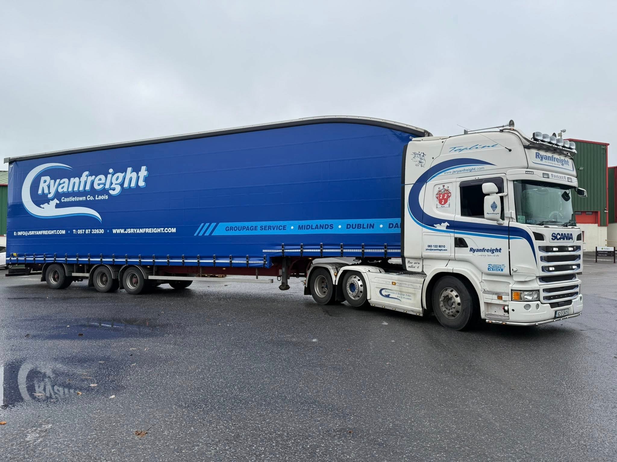 JS Ryan Freight truck