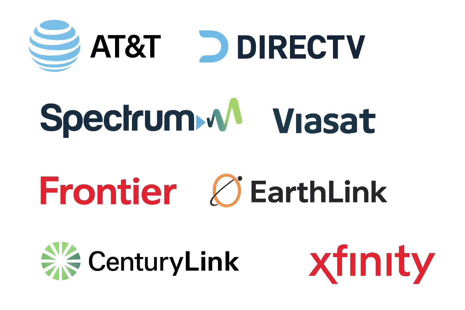 Telecom and Internet Service Provider Logos