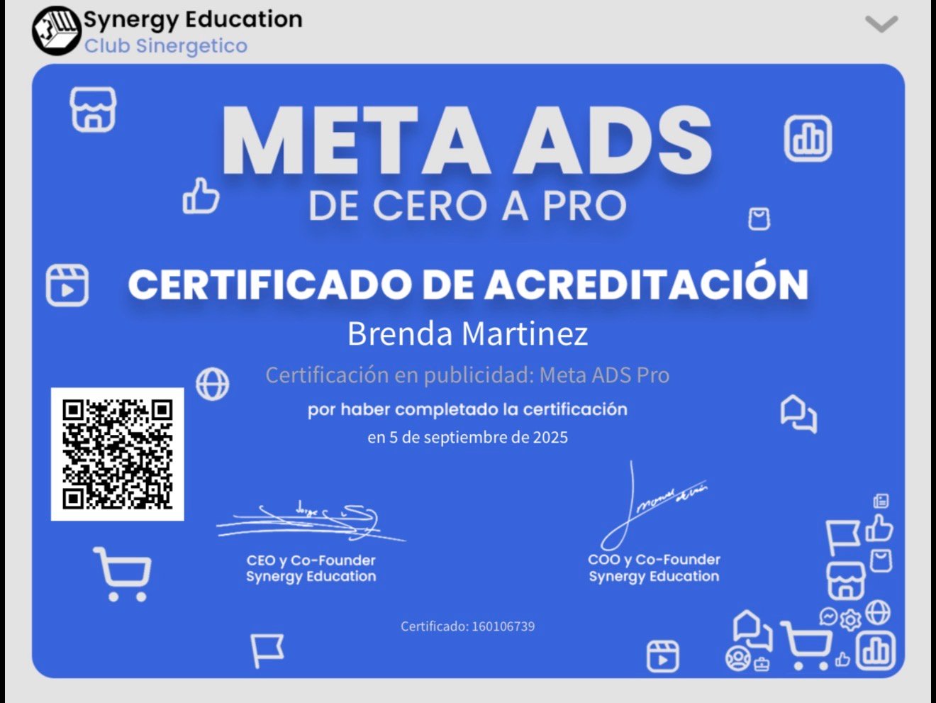 Certificación